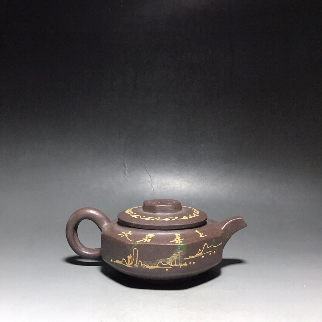 TM6#2708【3.1】人間国宝 中国骨董 紫砂壺【紫砂壷の逸品です】磁器 工芸品 陶芸 精美彫 置物 收藏品 伝世家珍拍卖