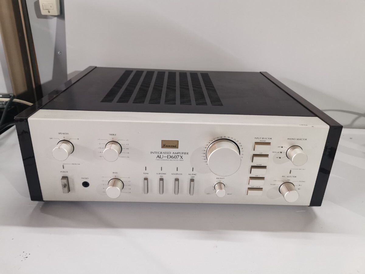 Sansui AU-D607X プリメインアンプ ジャンク拍卖