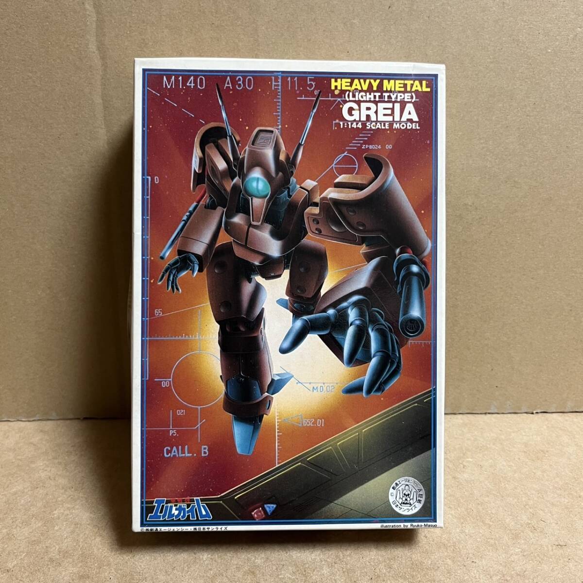 貴重! 当時モノ 1/144 グライア ! ( 重戦機エルガイム ヘビーメタル 拍卖