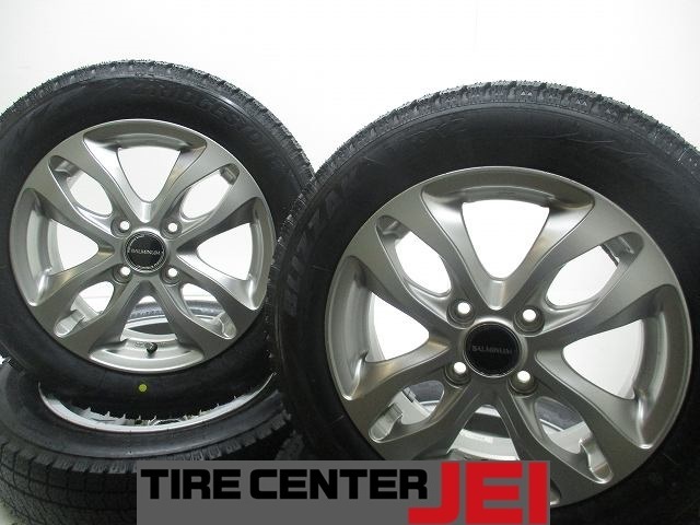 14インチ VRX2 155/65R14 4.5J+45 100 軽自動車 新品 未使用タイヤ 中古アルミホイール【4本セット】 送料無料(SA14-4448)拍卖