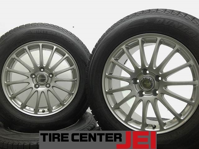 17インチ 225/65R17 7J+38 114.3 ハリアー/RAV4 中古タイヤホイール【4本セット】 送料無料(SA17-4454)拍卖