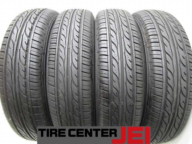 155-80R13 8.5-9分山 ダンロップ EC202 2021年製 中古タイヤ【4本】送料無料(M13-9706)拍卖