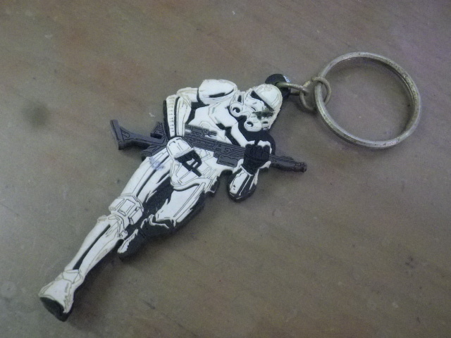 スターウォーズキーホルダー ソフトラバー 長さ9cm拍卖