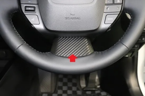 《プリウス60》プリウス60系 ステアリングパネルシート (カーボンシート)拍卖