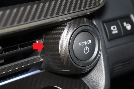 《プリウス60》【アウトレット価格】プリウス60系 プッシュスタートボタンパネルシート (カーボンシート)拍卖