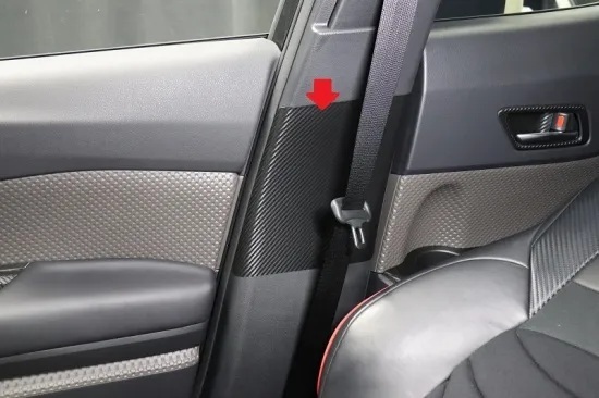 《C-HR》【アウトレット価格】C-HR シートベルトバックル傷防止シート (カーボンシート)拍卖