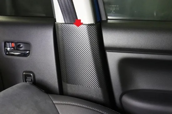 《クロスビー 》【アウトレット価格】クロスビー シートベルトバックル傷防止シート (カーボンシート)①拍卖