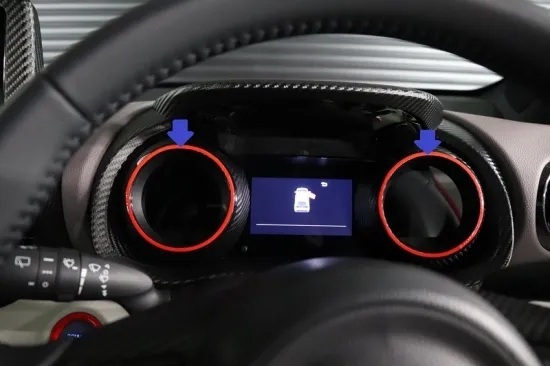 《ヤリス》【アウトレット価格】ヤリス メーターパネルベゼルシート (カーボンシート)②拍卖