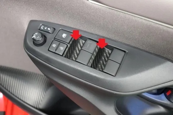 《ヤリス》【アウトレット価格】ヤリス パワーウインドウスイッチシート (カーボンシート)拍卖