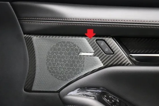 《MAZDA3》【アウトレット価格】MAZDA3 スピーカーグリルシート (カーボンシート)②拍卖