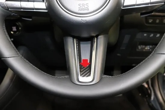 《MAZDA3》【アウトレット価格】MAZDA3 ステアリングパネルシート (カーボンシート)②拍卖