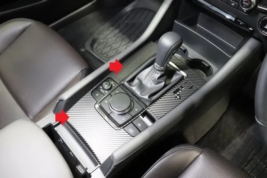 《MAZDA3》【アウトレット価格】MAZDA3 シフトパネルシート (カーボンシート)③拍卖