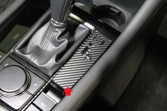 《MAZDA3》【アウトレット価格】MAZDA3 シフトインジケーターシート (カーボンシート)②拍卖
