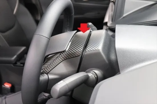 ★《プリウス60》【アウトレット価格】プリウス60系 ステアリングシート (カーボンシート)拍卖