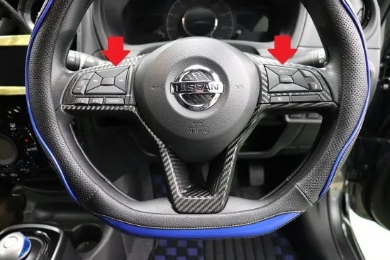 ★《ノート E12》【アウトレット価格】ノート E12 ステアリングエンブレムインナー・スイッチシートセット (カーボンシート)拍卖