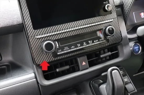 ★《シエンタ10》【アウトレット価格】シエンタ10系 エアコンパネルシート (カーボンシート)拍卖