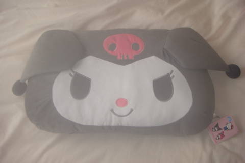 ★即決★サンリオキャラクターズ かどまる クッション 枕 クロミ ビッグサイズ★新品タグ付き★拍卖