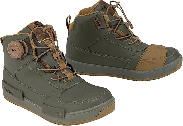 ★RSタイチ★新品 DRYMASTERブレイクシューズ 27cm カーキ 防水 透湿 ドライマスター BOAシステム拍卖