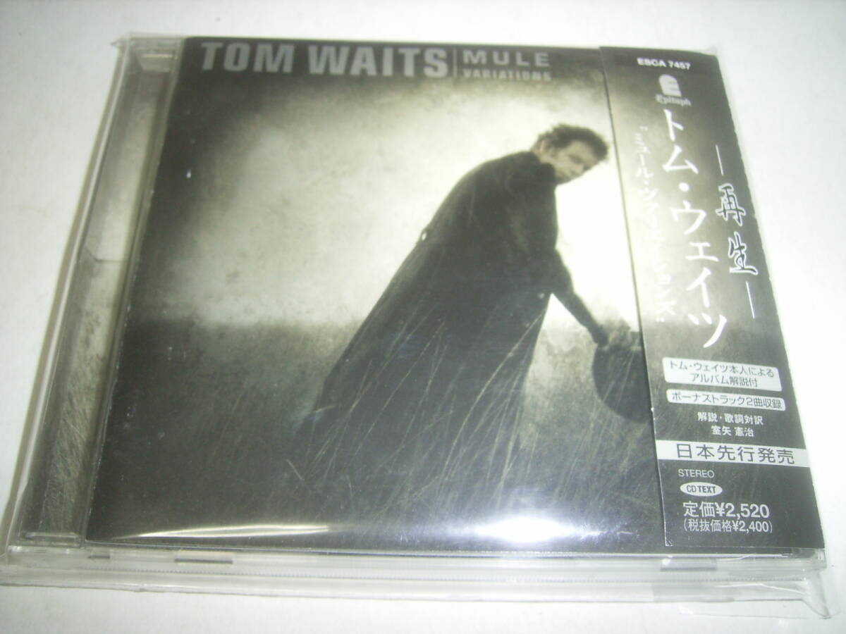 日本を歌った曲も!トム・ウェイツの日本先行発売盤CD「ミュール」・帯付!拍卖