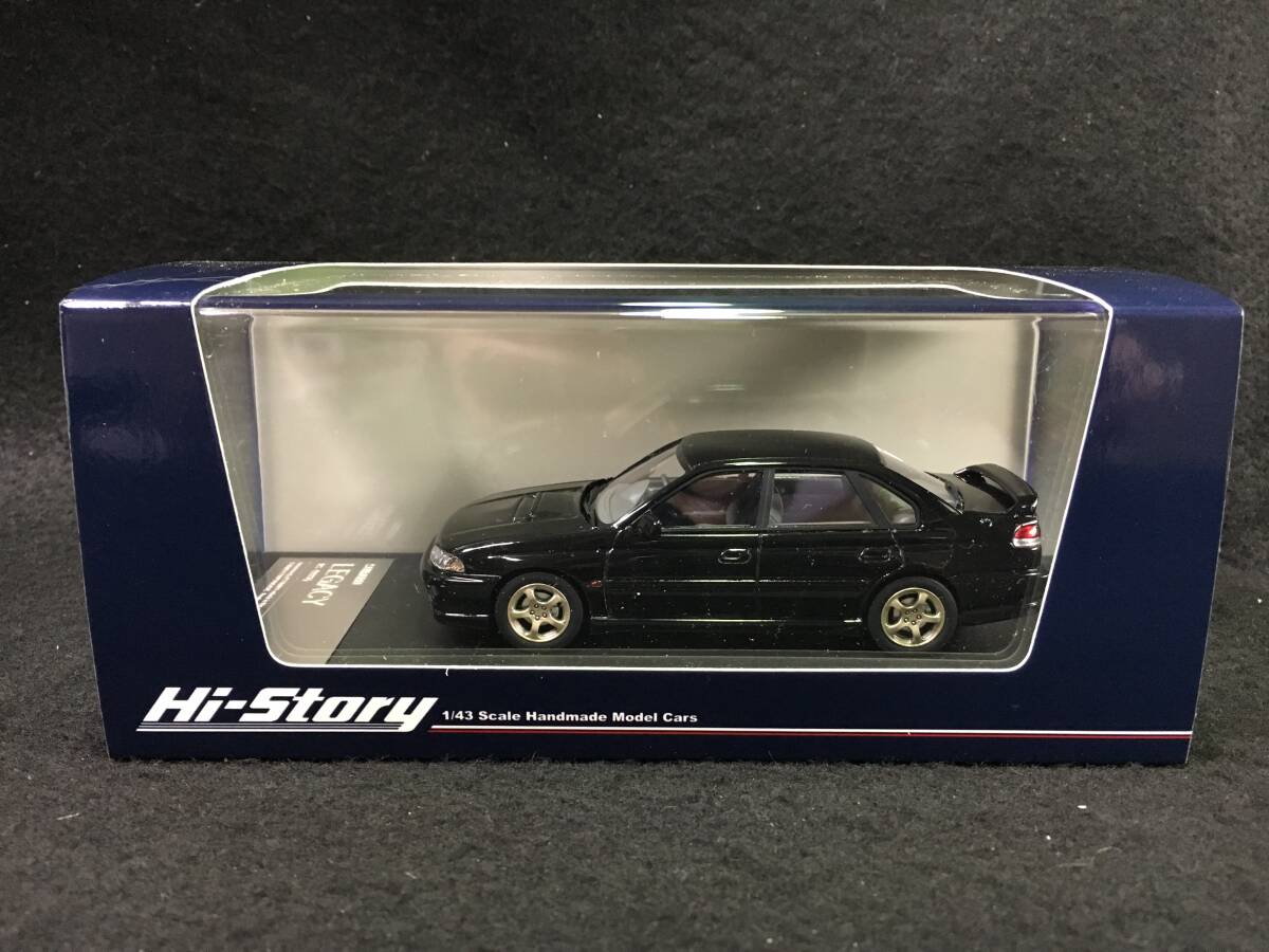 ●新品未開封●ハイストーリー 1/43 スバル レガシィ RS 1997 ブラックマイカ HS499BK拍卖