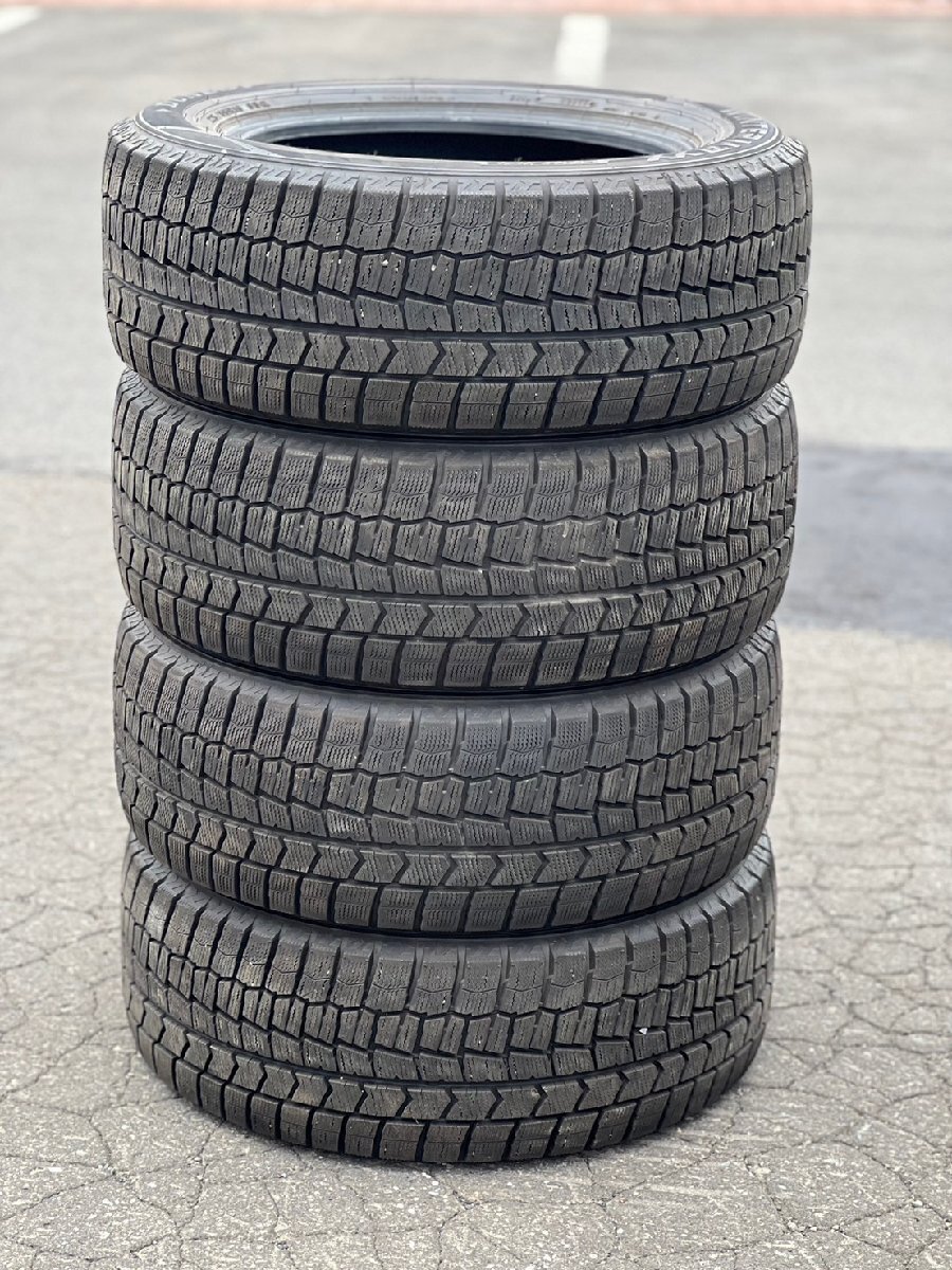 ★ ダンロップ ウィンターマックス WM02 225/55R16 2019年製 16インチ スタッドレスタイヤ 9分山 4本セット 札幌 T-2150拍卖