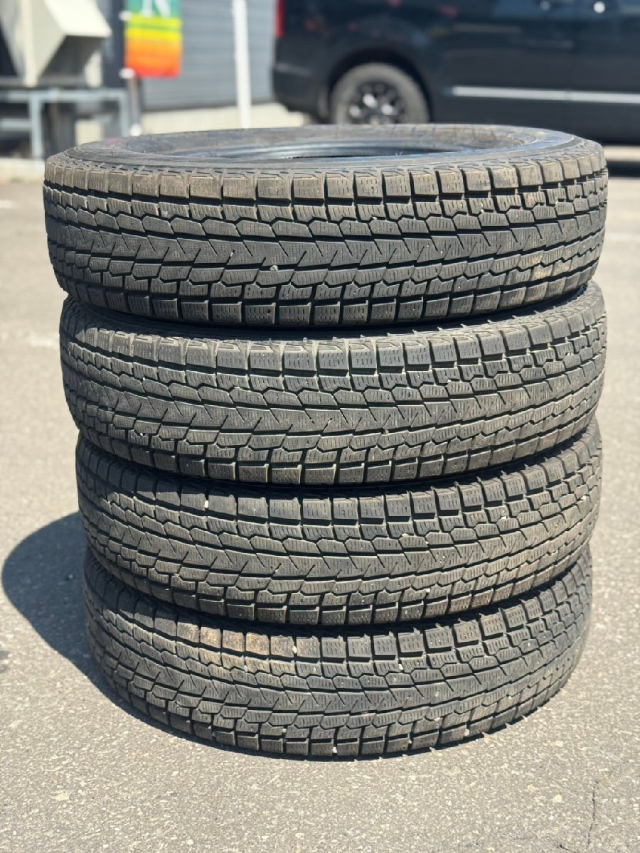 ★YOKOHAMA ヨコハマ iceGUARD アイスガード G075 175/80R16 2016年製 7分山 16インチ スタッドレスタイヤ 4本セット 札幌 丘 T-2177拍卖