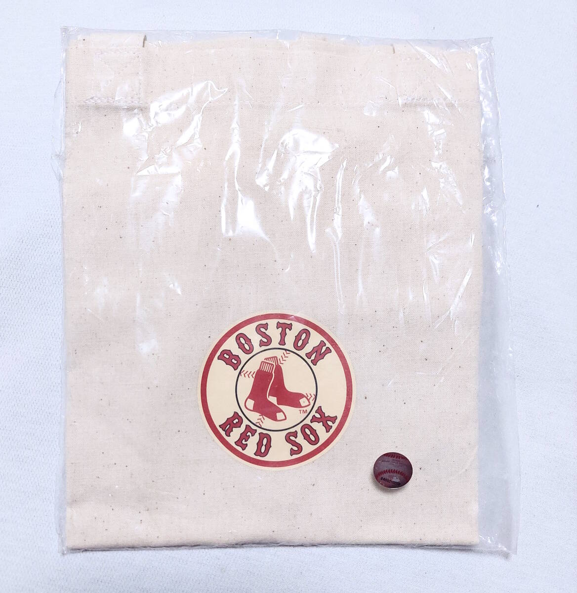 《郵送無料》■Ijinko◆新品◆MLBブランド35cmX35cmトートバッグ (レッドソックス)拍卖