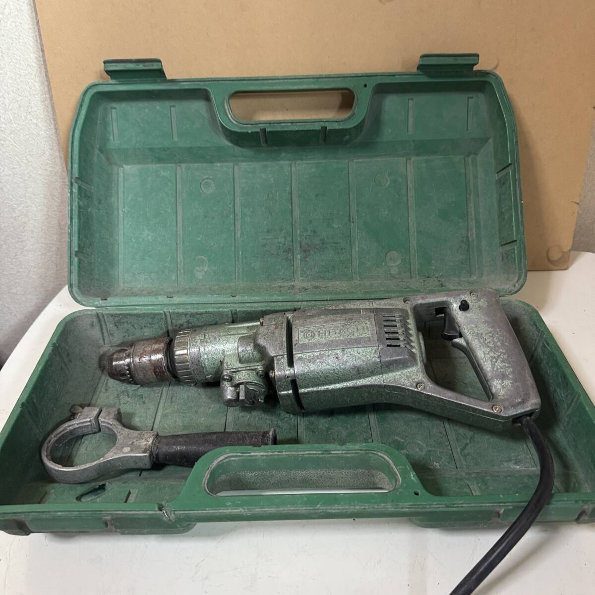 ヒタチ V-14 振動ドリル  動作確認ok 検索用 日立 日立工機 ハイコーキ HITACHI拍卖