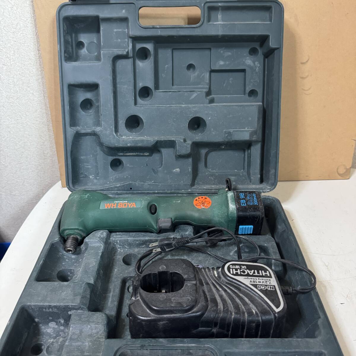ヒタチ コードレスコーナーインパクトドライバ WH8DYA 動作確認ok 検索用 日立 日立工機 ハイコーキ HITACHI拍卖