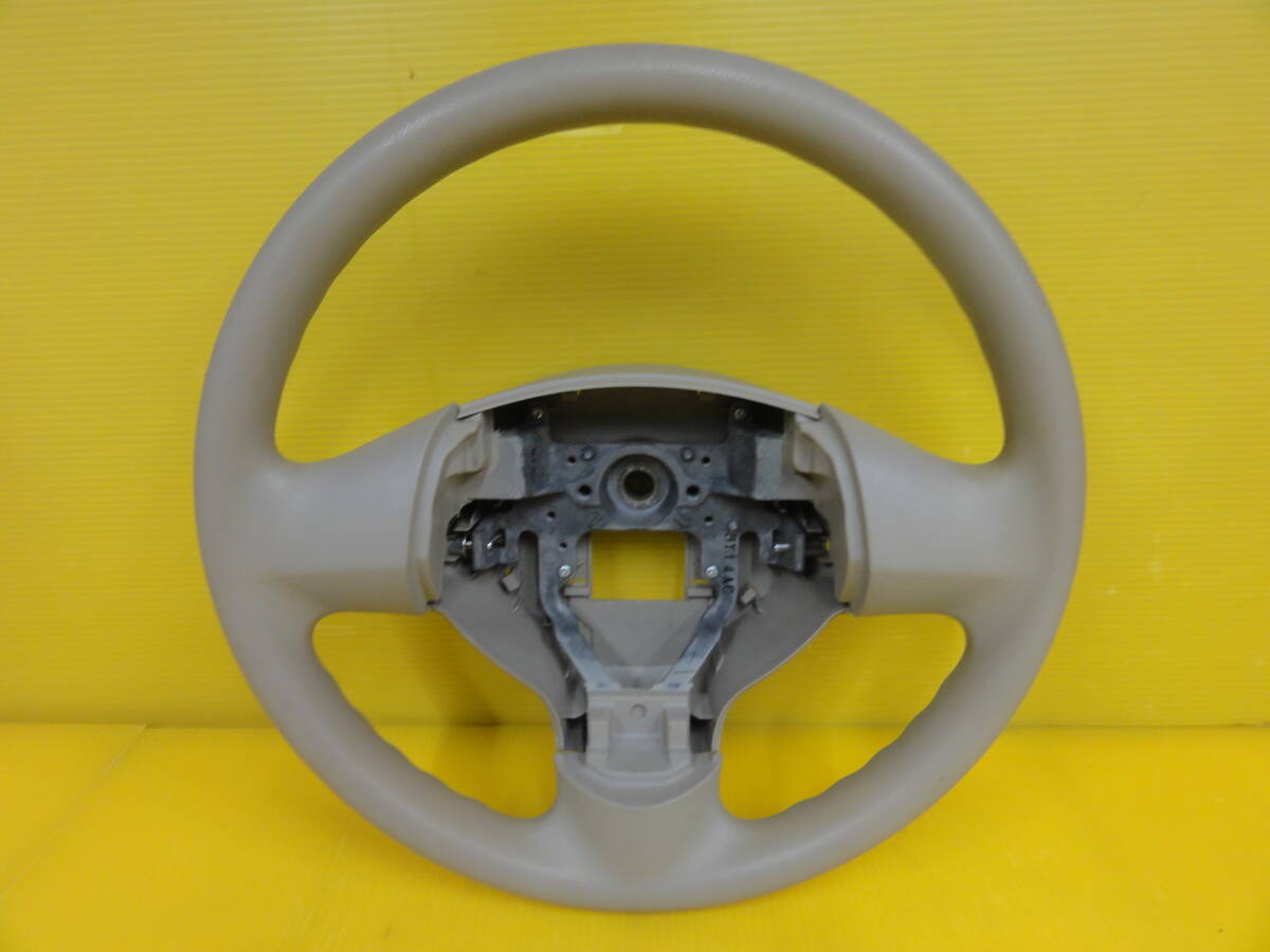 ☆平成21年車 三菱 ekワゴン H82W ステアリング ハンドル インフレーター取外し済 純正☆27494拍卖