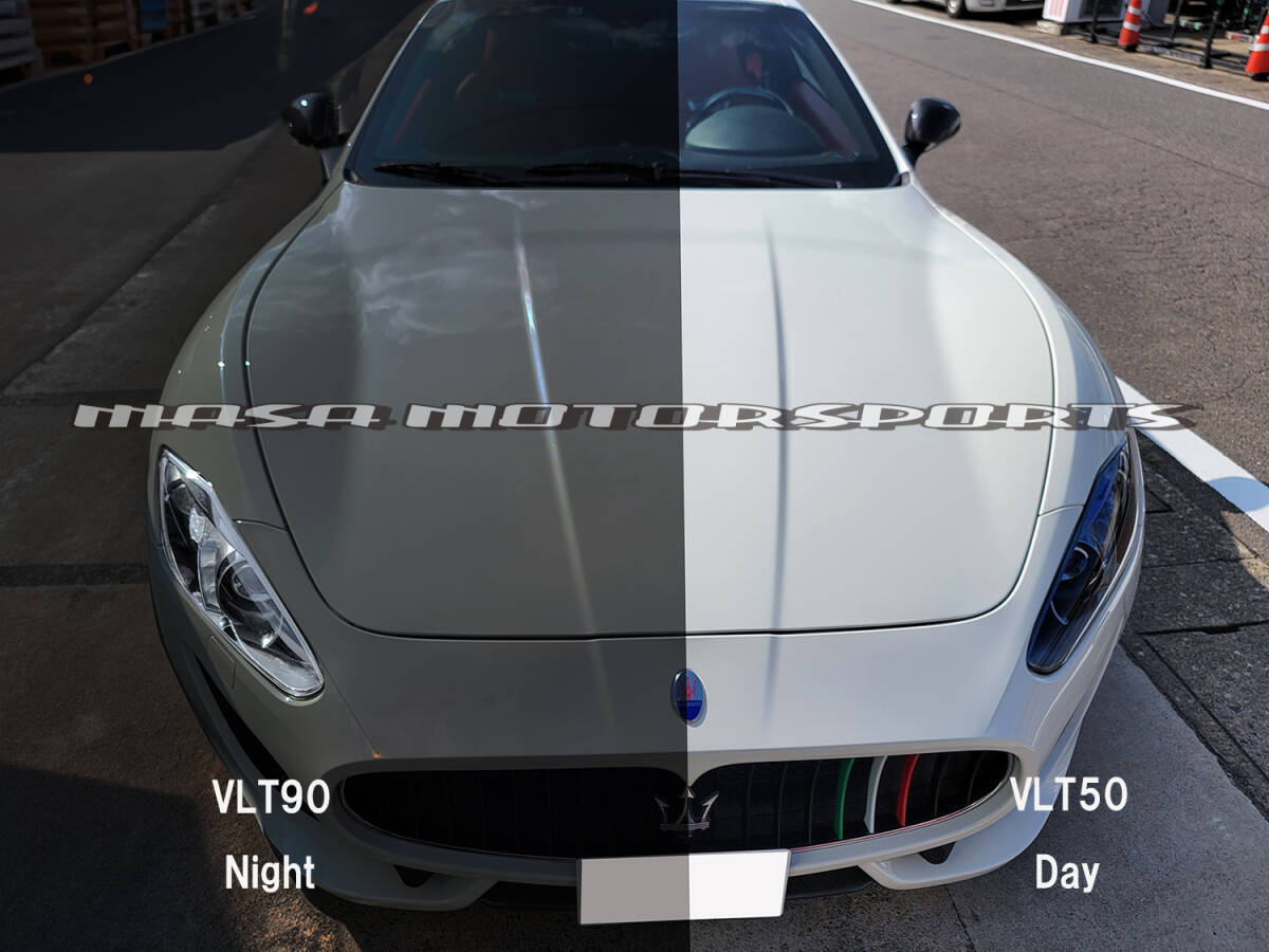 maserati マセラティグラントゥーリズモ M145 ヘッドライトスモークプロテクションフィルム 外装パーツ 劣化防止 飛び石 ドレスアップ拍卖