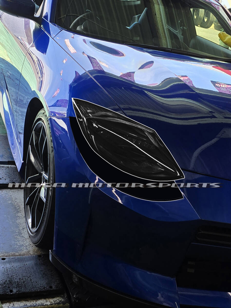 NISSANフェアレディZ rz34 スモークプロテクションフィルム 外装パーツ TPU カット済み 調光タイプ カラー豊富 スモークパープル拍卖