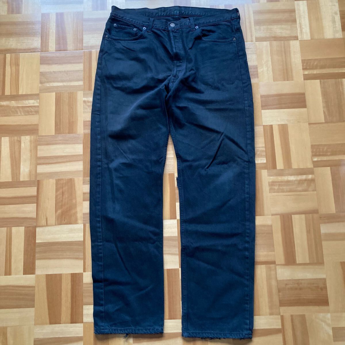USA製 90s Levi's 501 後染め ブラック 刻印653 アメリカ製拍卖