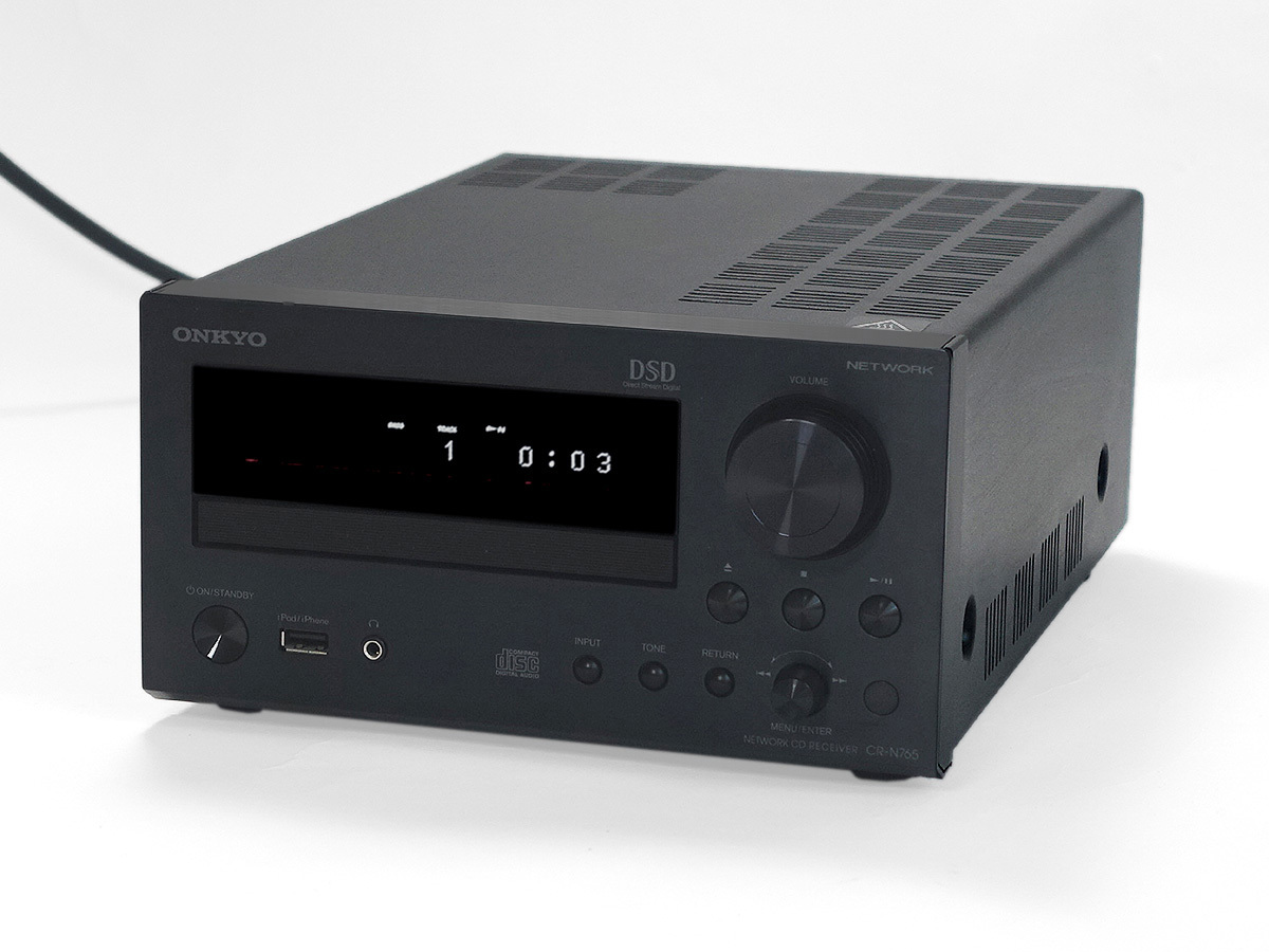 ★ONKYO オンキョー CR-N765 ネットワークCDレシーバー ブラック 2014年製拍卖