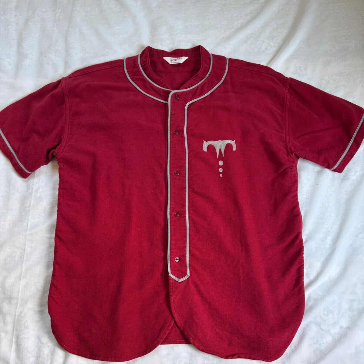 テンダーロイン TENDERLOIN BASEBALL S/S SHT SAL ベースボール シャツ 半袖 バーガンディ拍卖