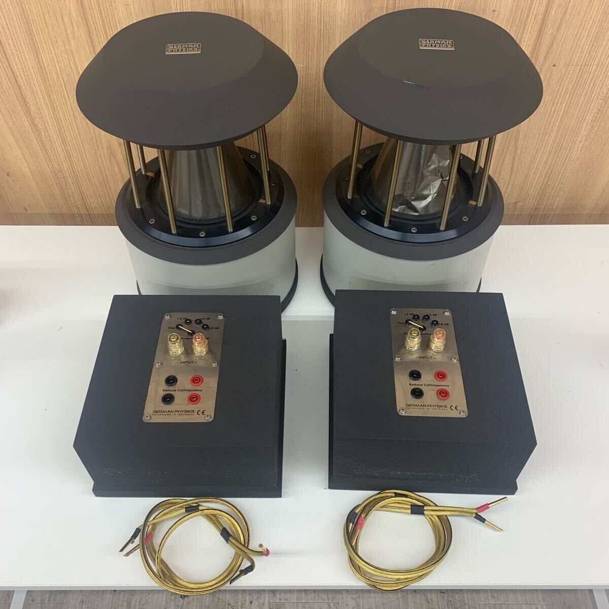 【T-2】 German Physiks Trobadour 40 ツイーター ネットワーク ジャーマンフィジックス スピーカー 音出し可 破損大 現状品 3862-96拍卖