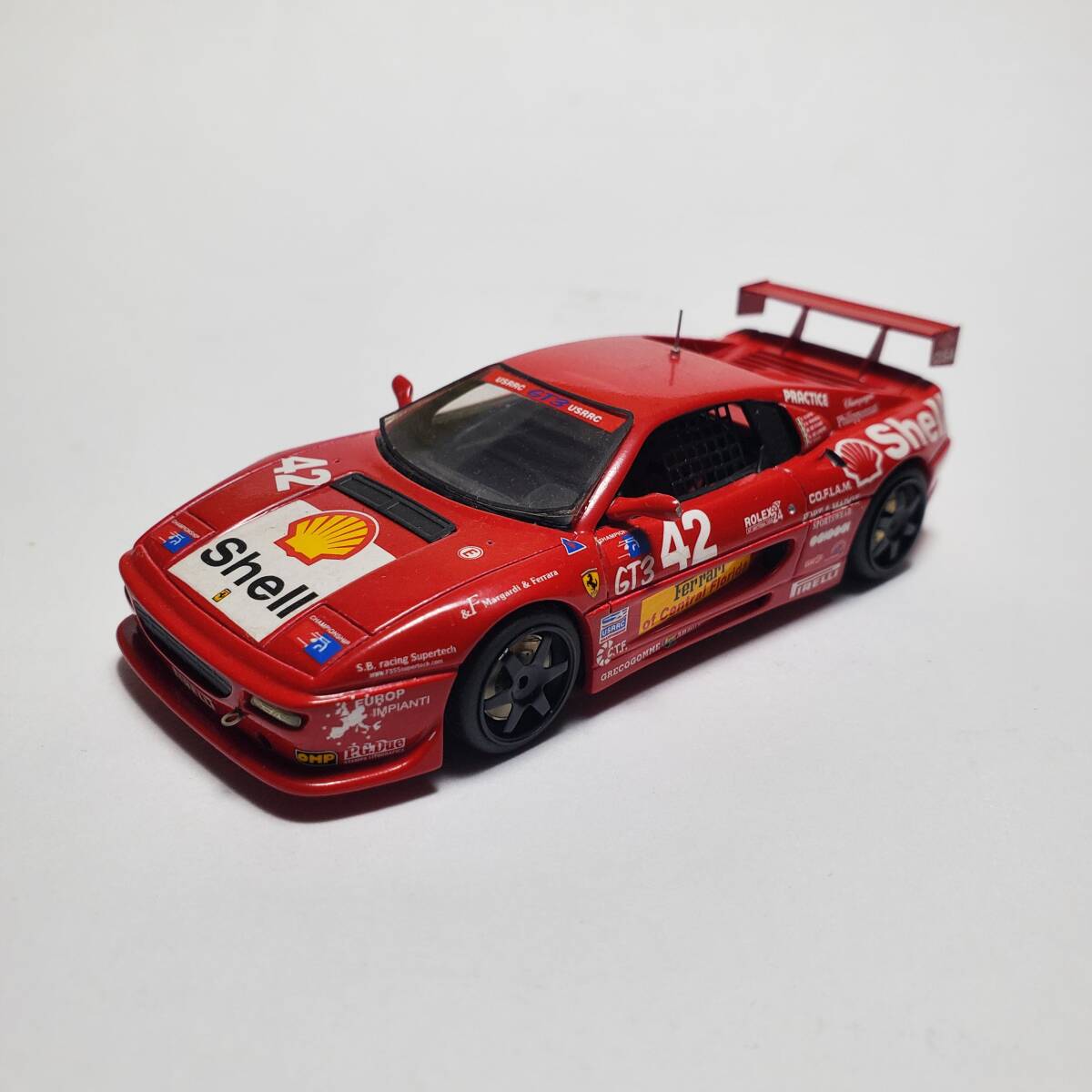 キット完成品 1/43 フェラーリ F355 GT3 24Hデイトナ 1999 BBR製拍卖