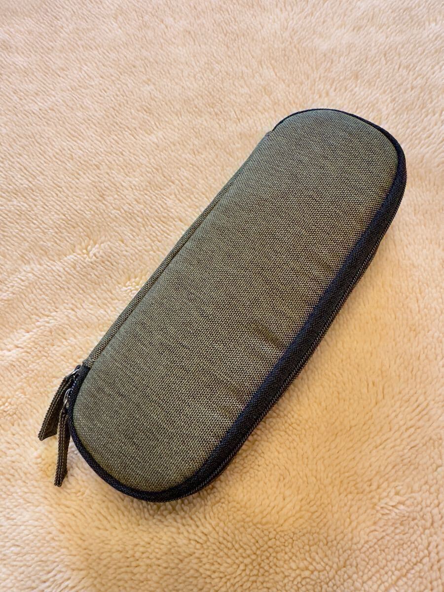 ノーマディック 2階建て ペンケース PF-05N カーキ色 しーさー監修拍卖