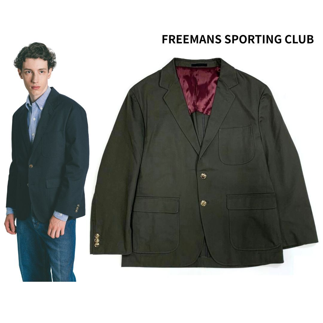 FREEMANS SPORTING CLUB フリーマンズスポーティングクラブ 24SS St MARKS JACKET テーラードジャケット ジャケット オリーブ M/ブレザー拍卖