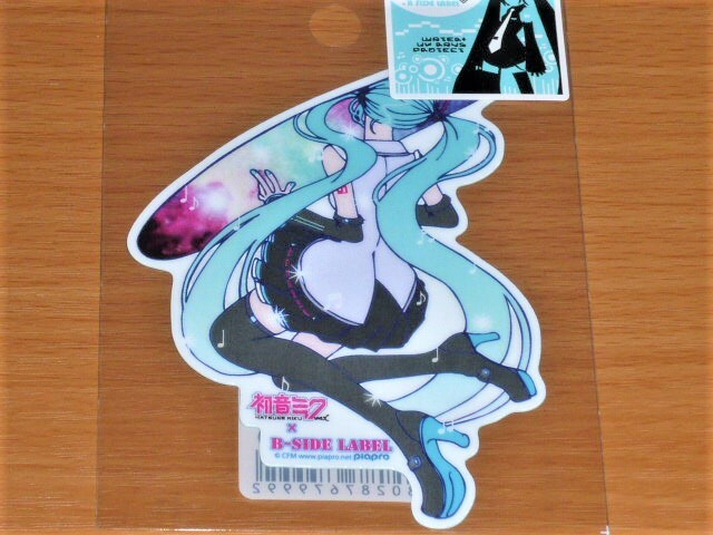 ◆初音ミク welcome◆ボカロ 初音ミク◆ステッカー◆B-SIDE LABEL◆拍卖