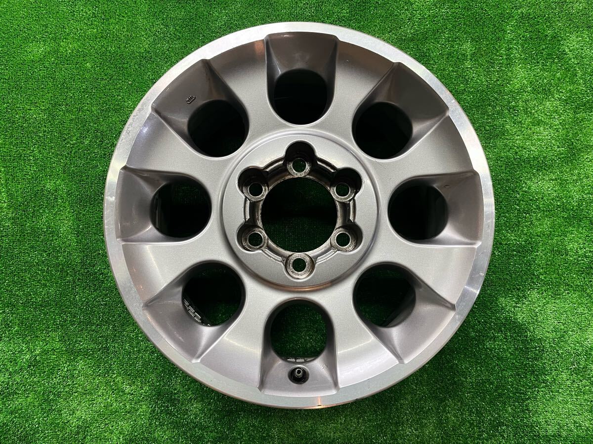 ☆送料無料☆FJクルーザー 純正アルミホイール 17インチ×7.5J ET+15 6H PCD139.7 1本のみ 中古品拍卖
