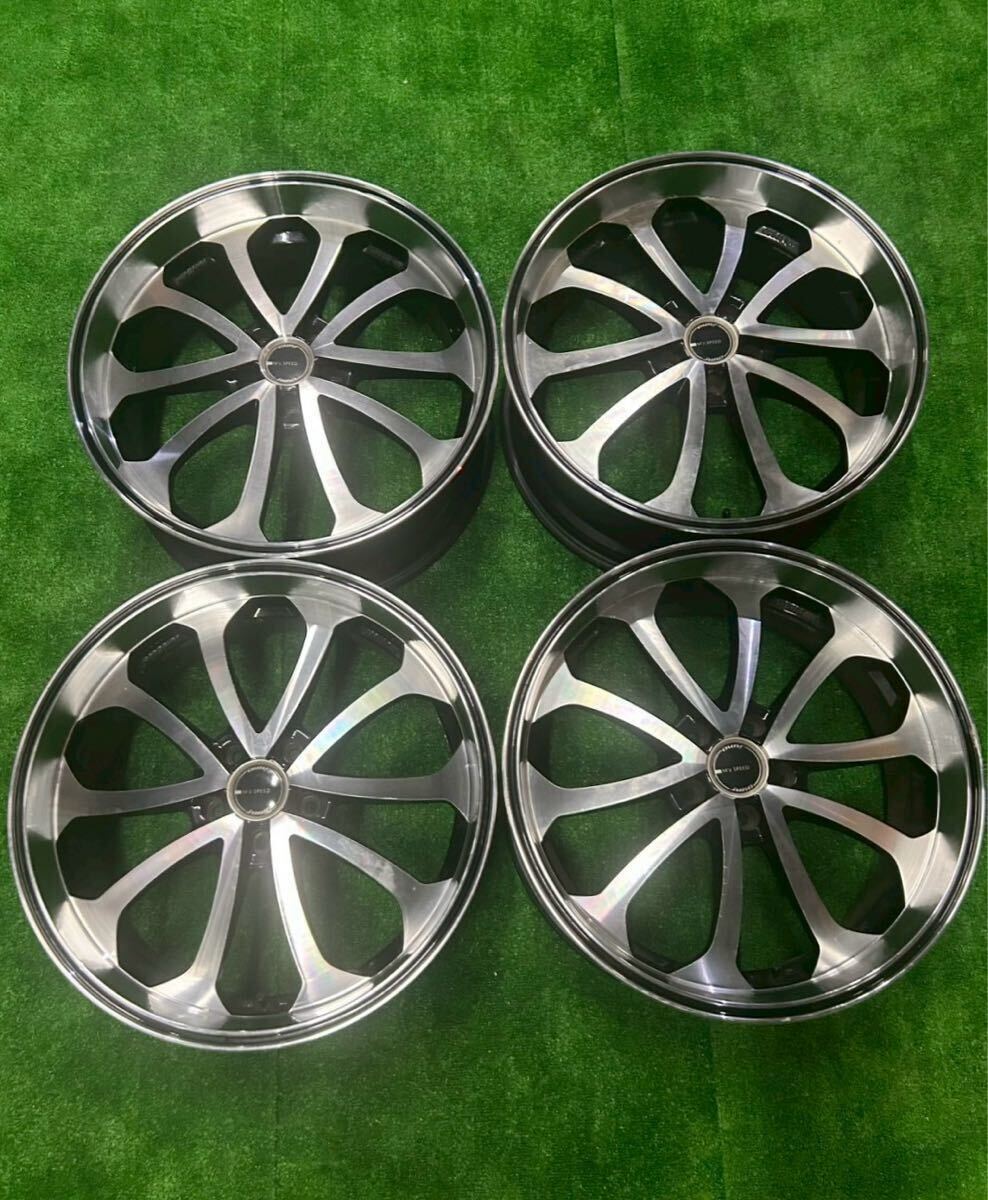 M'z SPEED エムズスピード Juno Babel ジュノ バベル 20インチ×8.5J PCD114.3 5穴 IS+45 4本セット拍卖