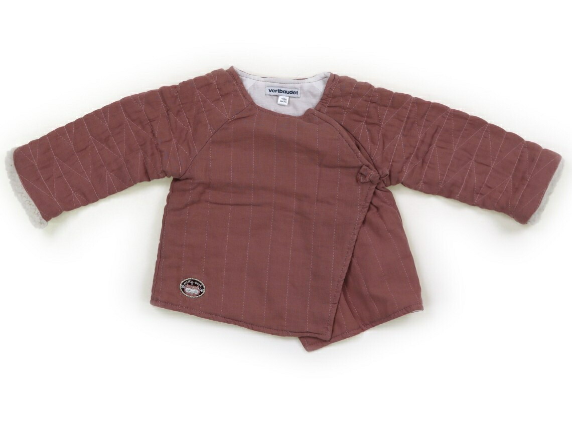 ヴェルボデ VERTBAUDET カーディガン 70サイズ 女の子 子供服 ベビー服 キッズ拍卖