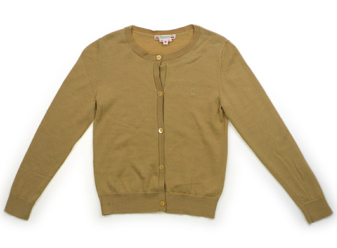 ボンポワン bonpoint カーディガン 130サイズ 女の子 子供服 ベビー服 キッズ拍卖