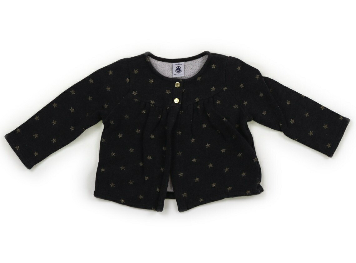 プチバトー PETIT BATEAU カーディガン 80サイズ 女の子 子供服 ベビー服 キッズ拍卖