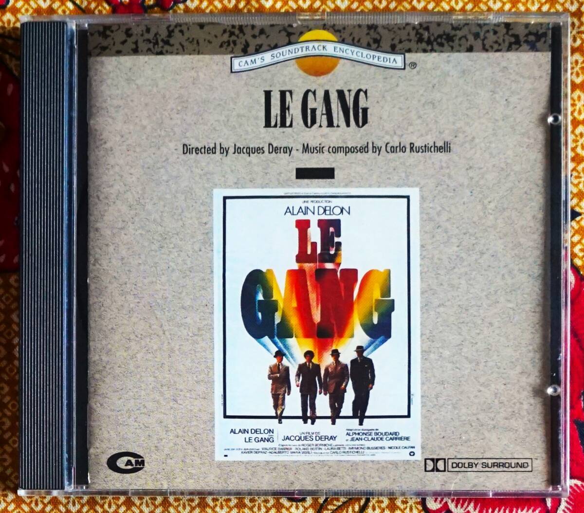 【廃盤CD】友よ静かに死ね LE GANG / カルロ ルスティケリ→アラン ドロン・ニコール カルファン・ジャック ドレー監督拍卖