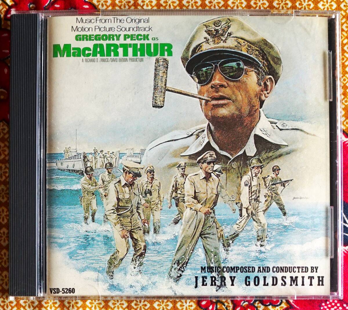 ☆彡名盤【廃盤CD】マッカーサー MACARTHUR / ジェリー ゴールドスミス →グレゴリー ペック拍卖
