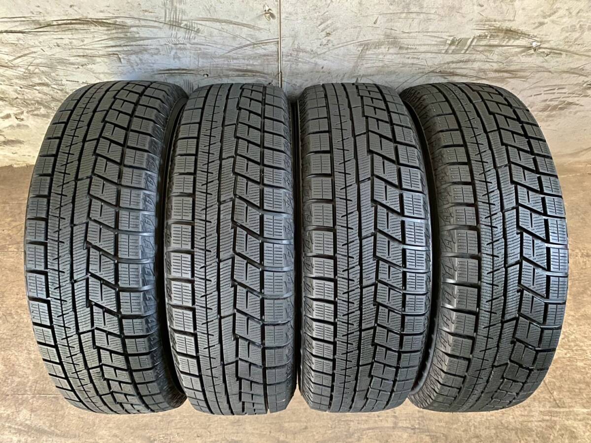 【スタッドレス】YOKOHAMAタイヤiceGUARD iG60 195/65R15 91Q M+S 中古タイヤ4本セット拍卖