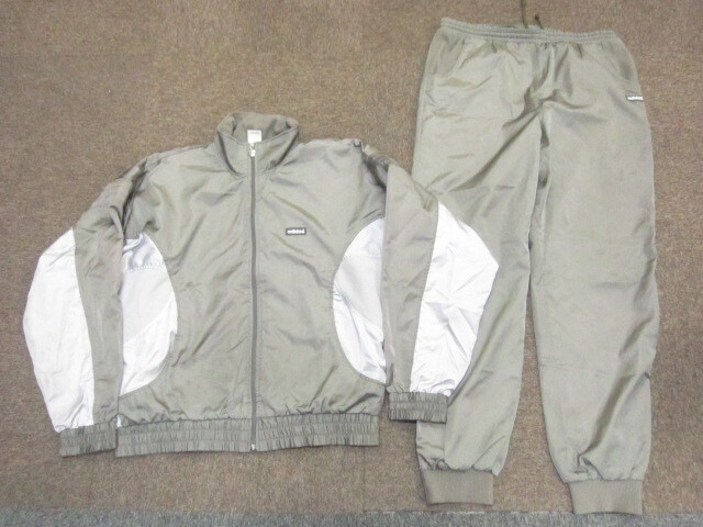 アディダス 90sビンテージ ナイロンジャージ上下セットアップ メンズL O XL LL ウインドブレーカー上下 ナイロンジャンパー パンツ06149拍卖