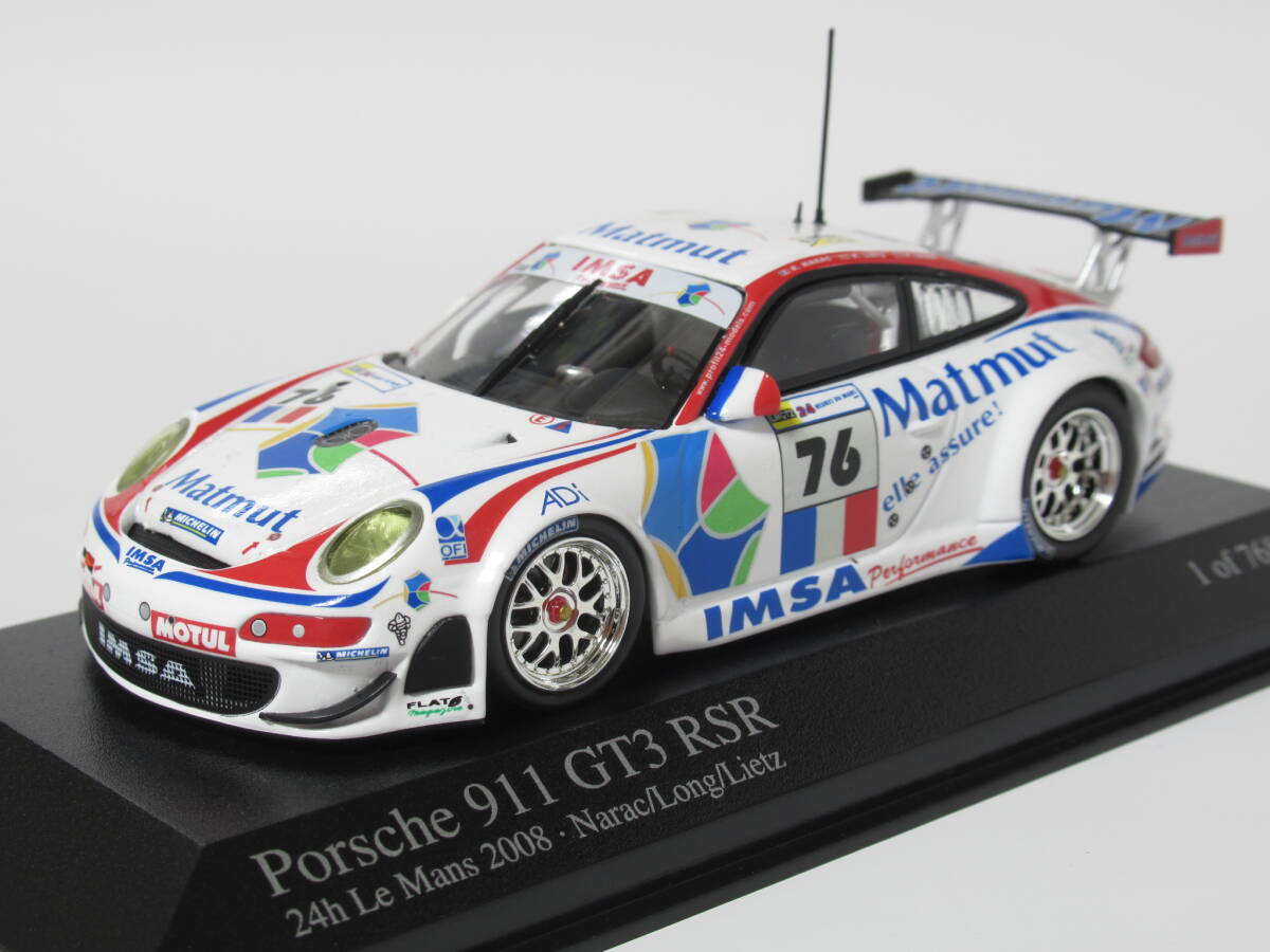 1/43 ポルシェ 911 GT3 RSR #76 ルマン 2008拍卖